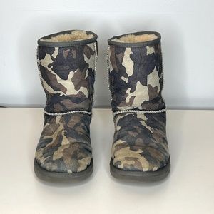 Limited addition camo UGG boots